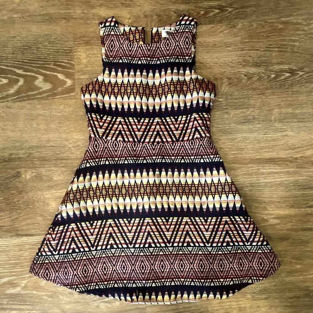 Gb Girls Zigzag Dress Size 10